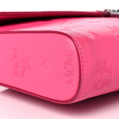 MCM Calfskin Ottomar Large Patricia Wallet On Chain Pink 8 of 11