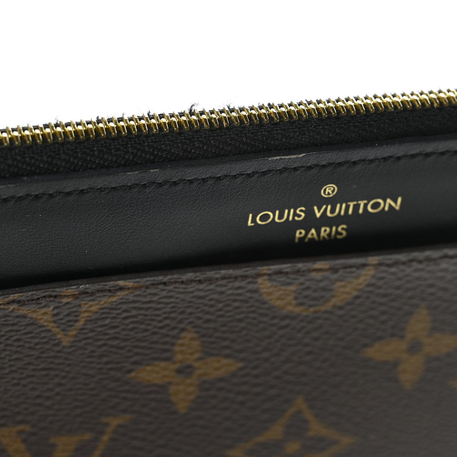 Louis Vuitton Monogram Slim Purse Black 6 of 6