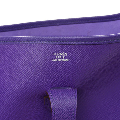 Hermes Epsom Evelyne GM III Iris 6 of 11