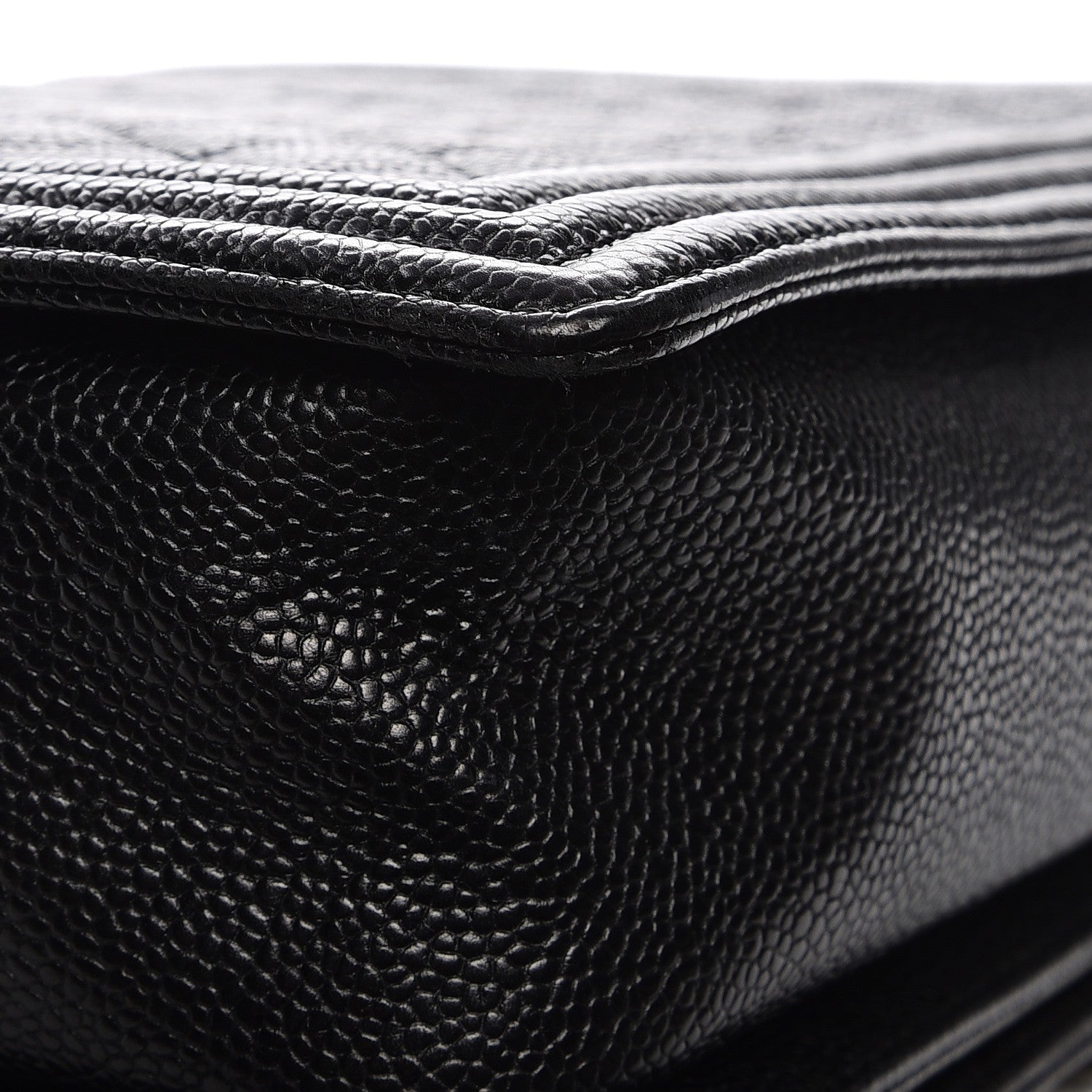 Chanel Caviar Quilted Large Boy Flap Black 9 of 9
