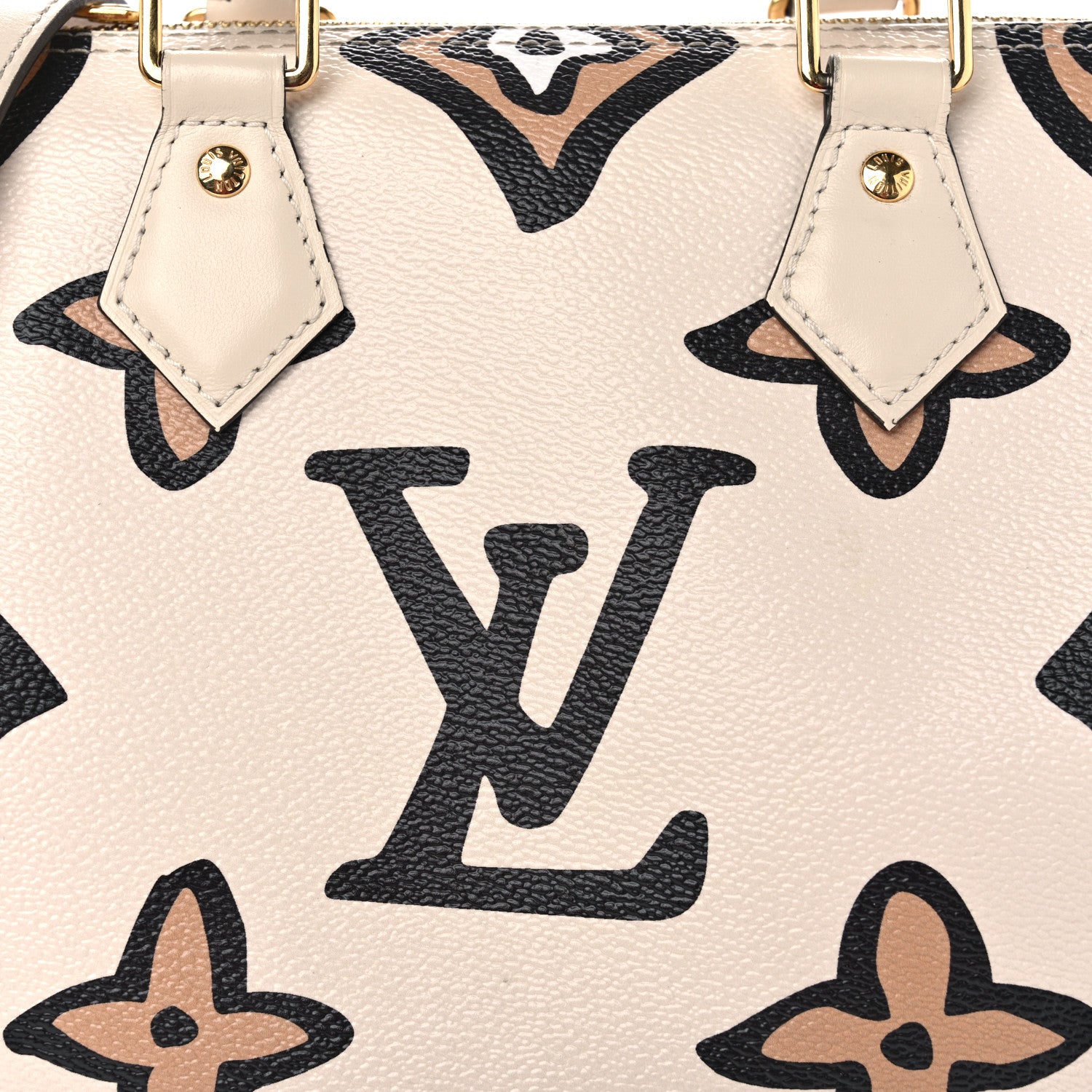 Louis Vuitton Monogram Giant Wild At Heart Speedy Bandouliere 25 Creme 7 of 13