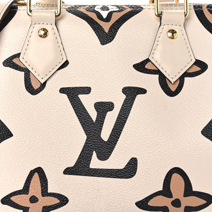 Louis Vuitton Monogram Giant Wild At Heart Speedy Bandouliere 25 Creme 7 of 13