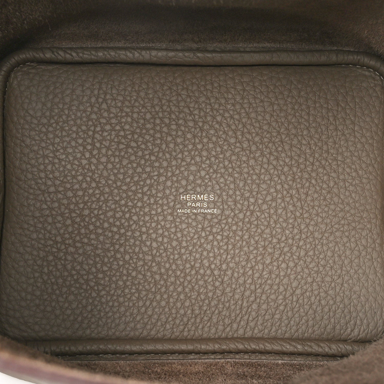 Hermes Taurillon Clemence Picotin Lock 18 PM Etoupe 5 of 11