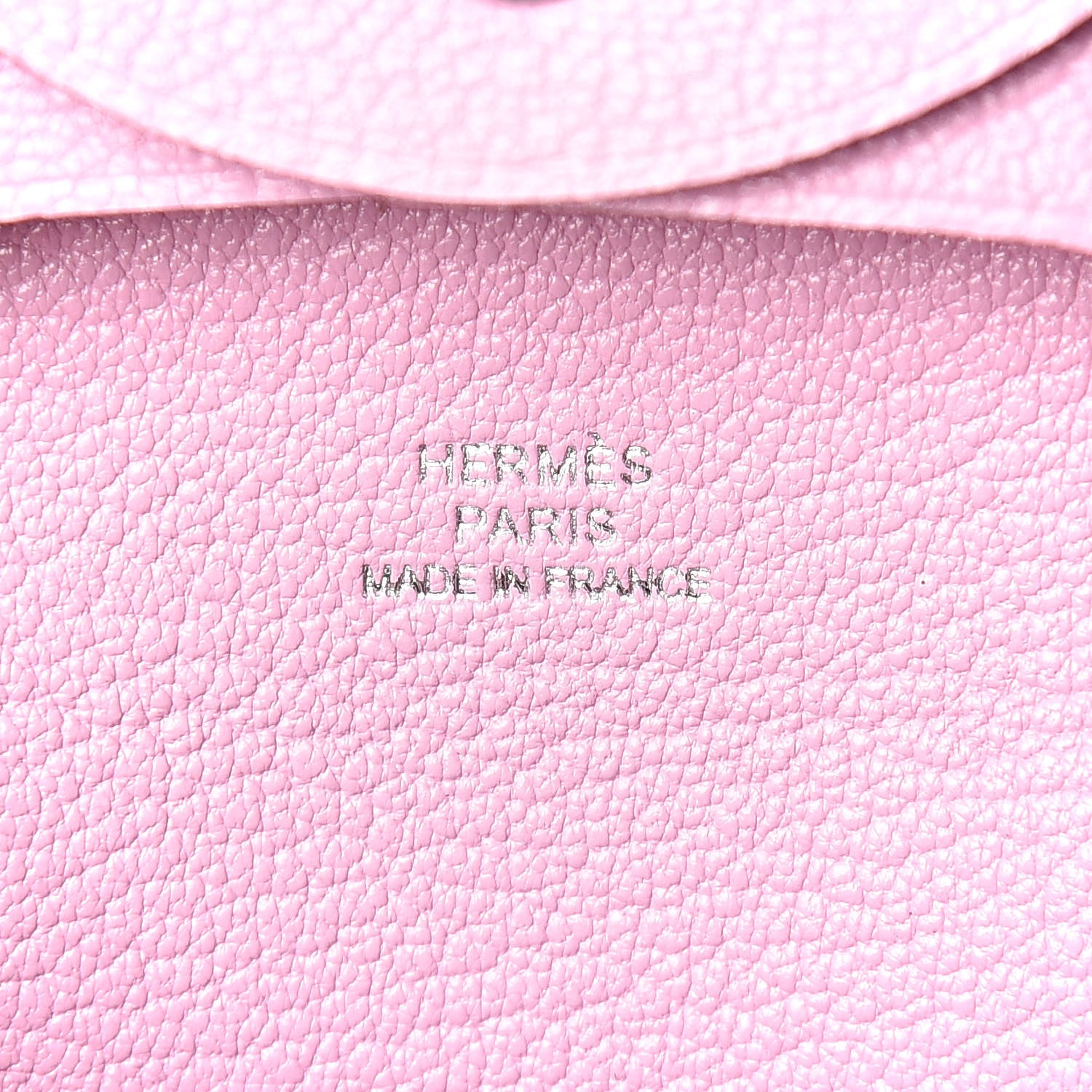 Hermes Chevre Mysore Bastia Coin Purse Mauve Sylvestre 6 of 7