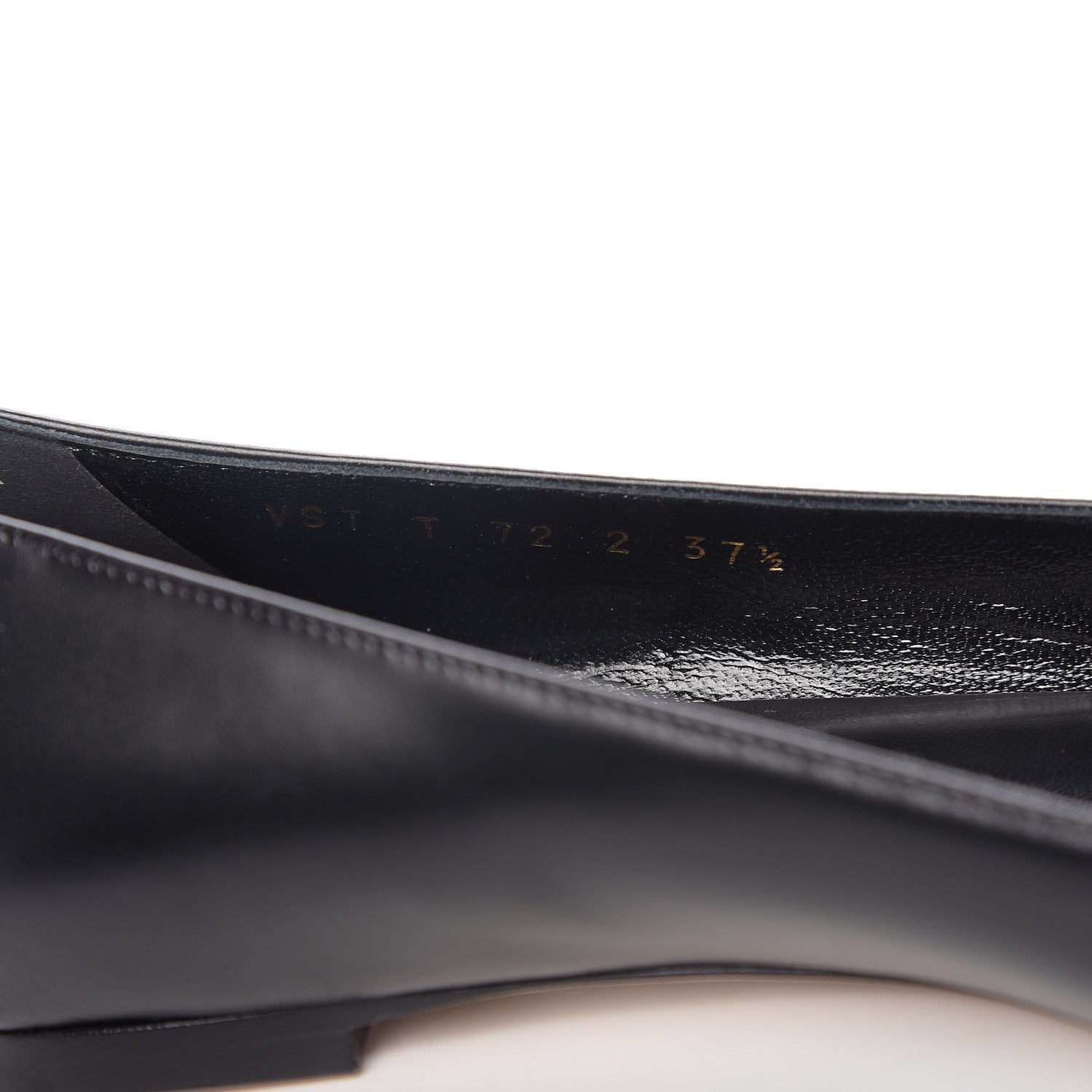 Valentino Garavani Nappa Vlogo Flats 37.5 Black 8 of 9