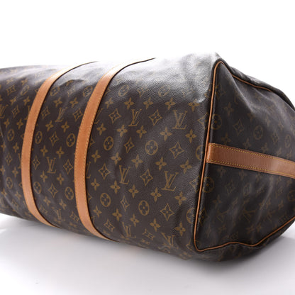 Louis Vuitton Monogram Keepall Bandouliere 55 8 of 10