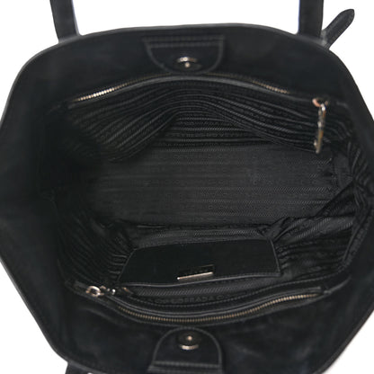 Prada Saffiano Soft Tote Black 5 of 13