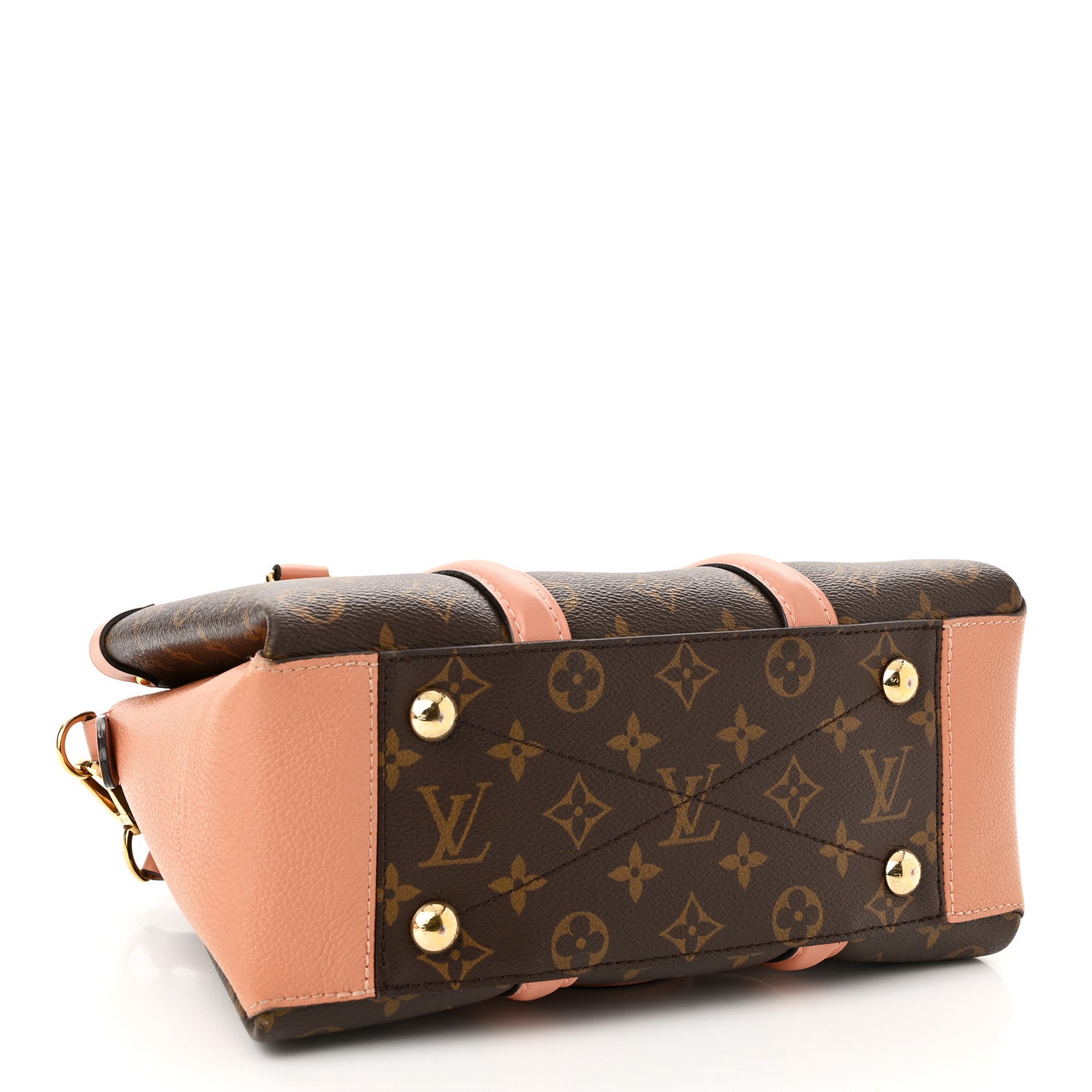 Louis Vuitton Monogram Soufflot BB Peach 4 of 10