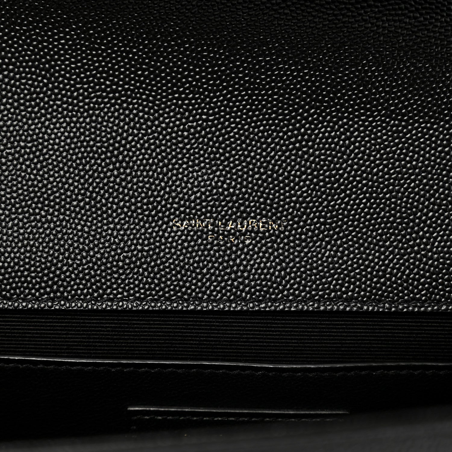 Saint Laurent Grain De Poudre Medium Classic Monogram Kate Satchel Black 5 of 10