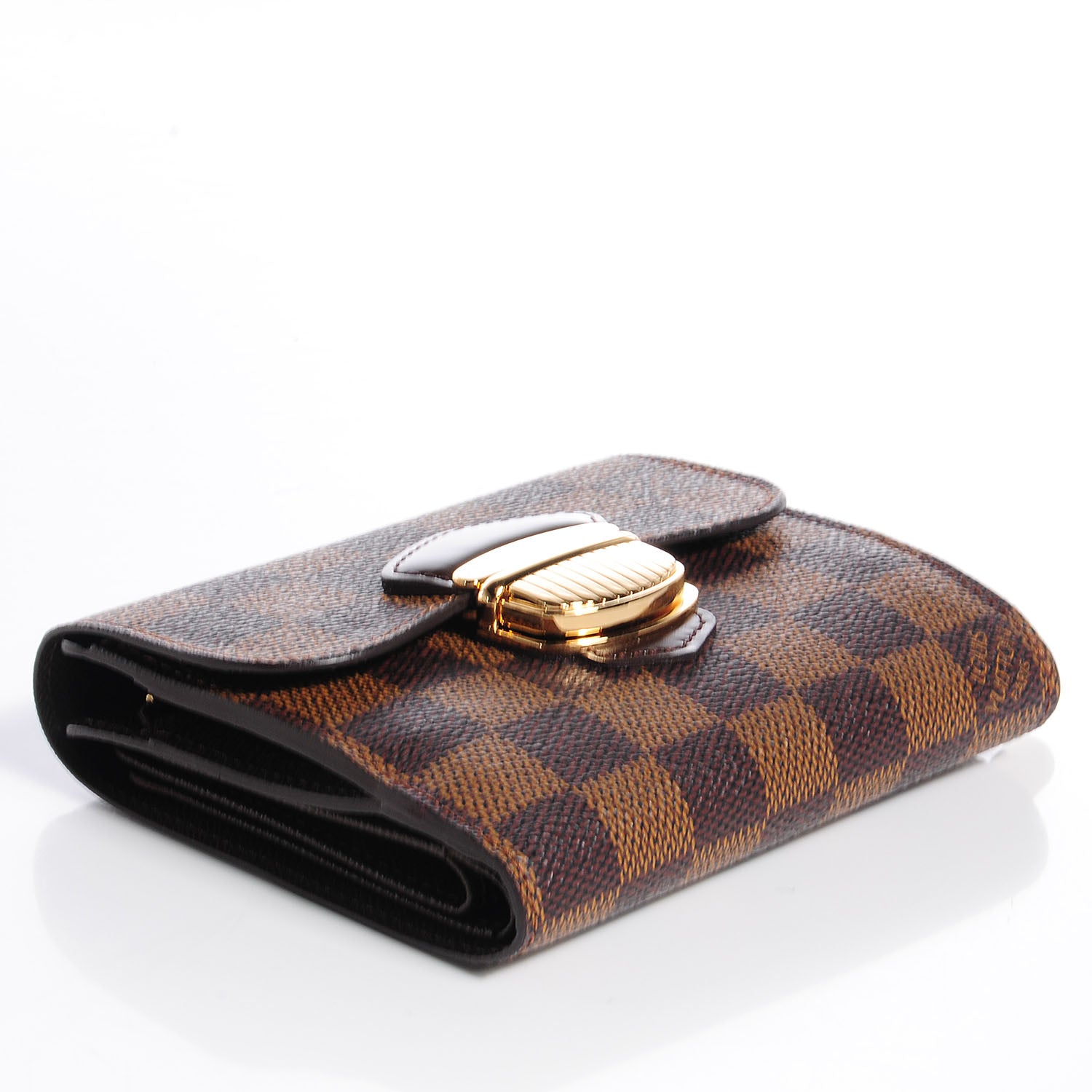 Louis Vuitton Damier Ebene Joey Wallet 4 of 8
