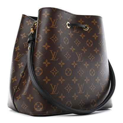 Louis Vuitton Monogram Neonoe MM Black 2 of 4