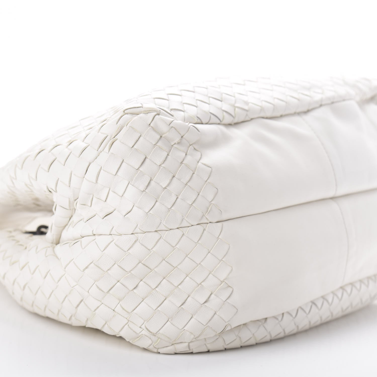 Bottega Veneta Nappa Intrecciato Medium Campana Hobo White 6 of 9