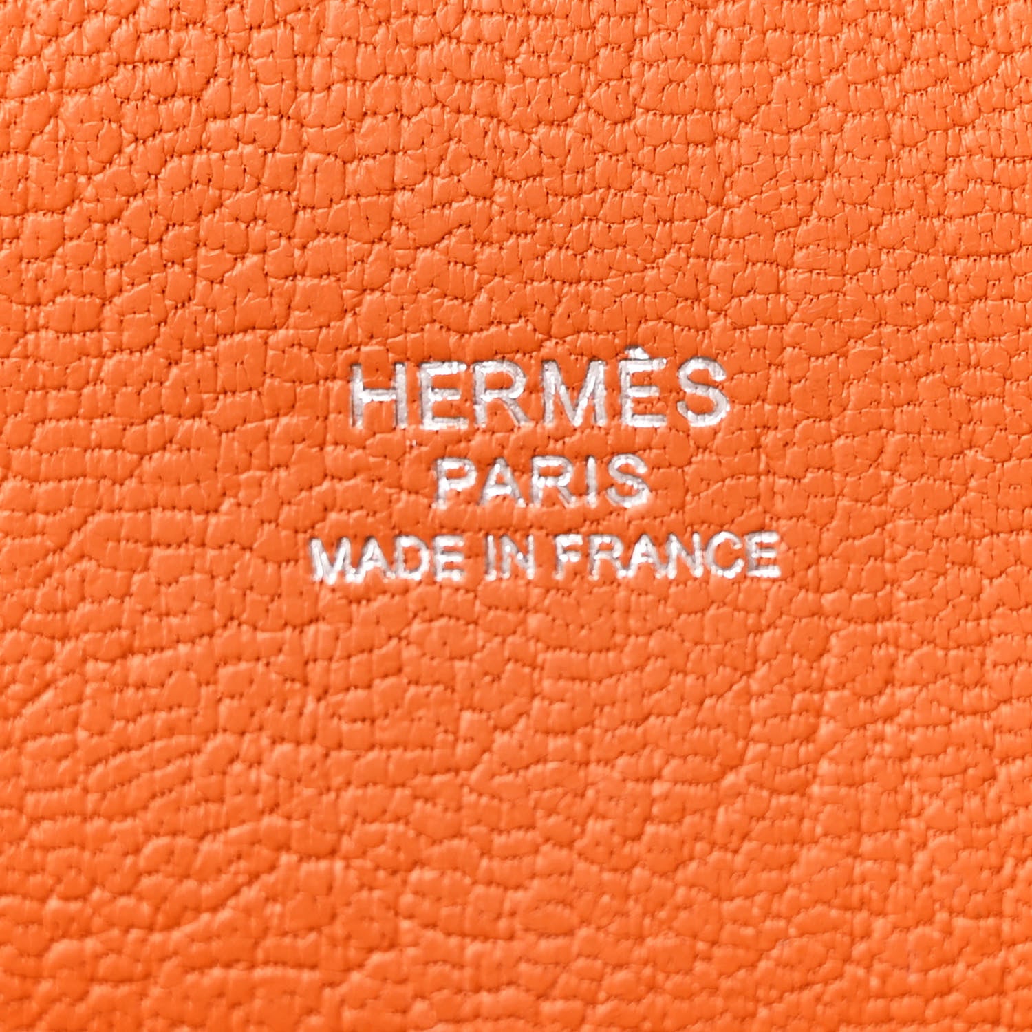 Hermes Taurillon Clemence Jypsiere 28 Orange 6 of 14