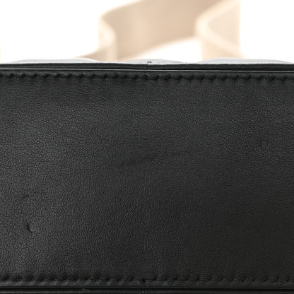 Gucci Calfskin GG Matelasse Shoulder Bag Black Natural 15 of 17