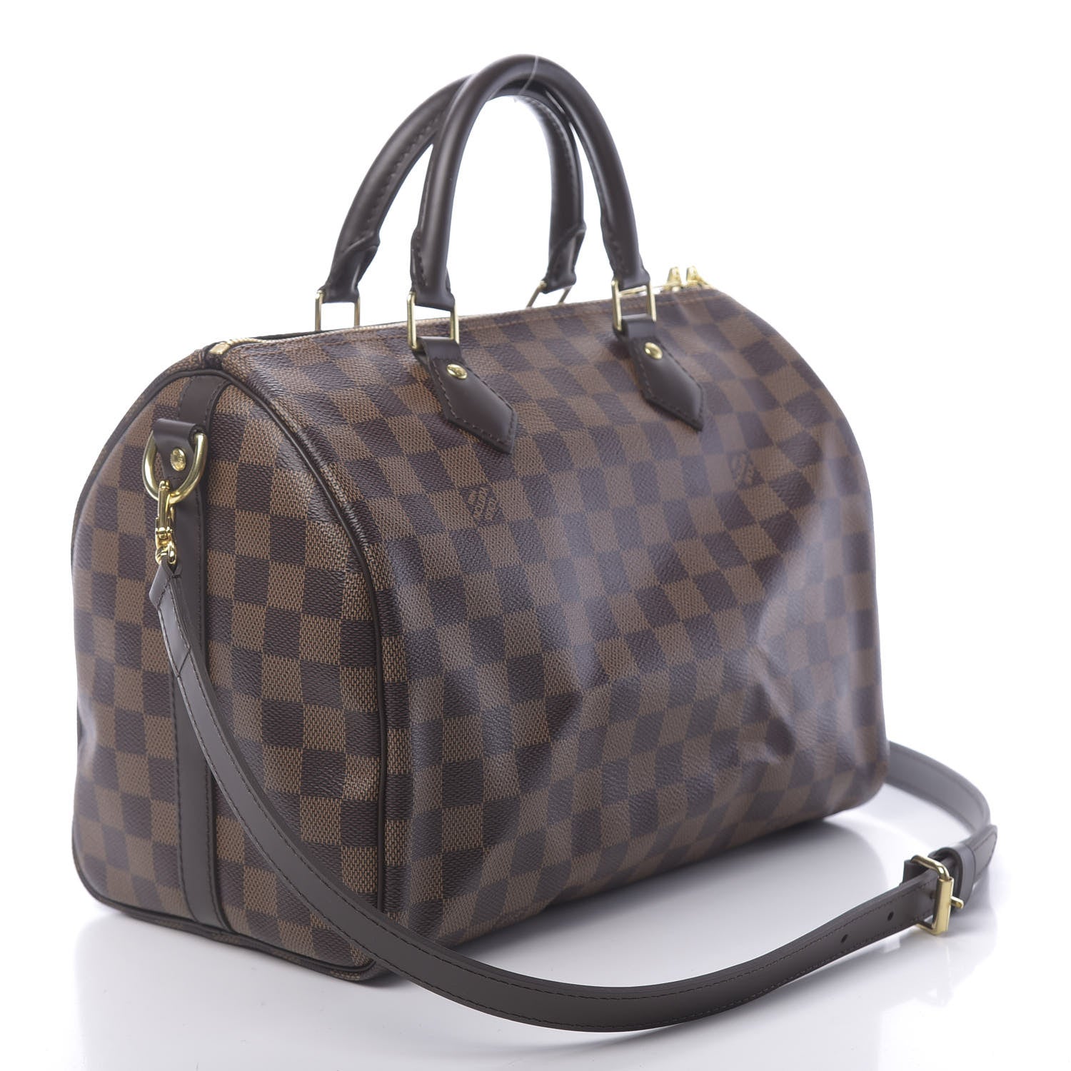 Louis Vuitton Damier Ebene Speedy Bandouliere 30 3 of 11