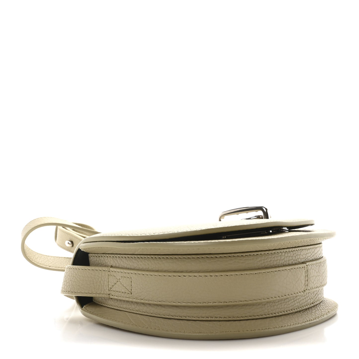 Grainy Calfskin Mini Rocking Horse Crossbody Hunter