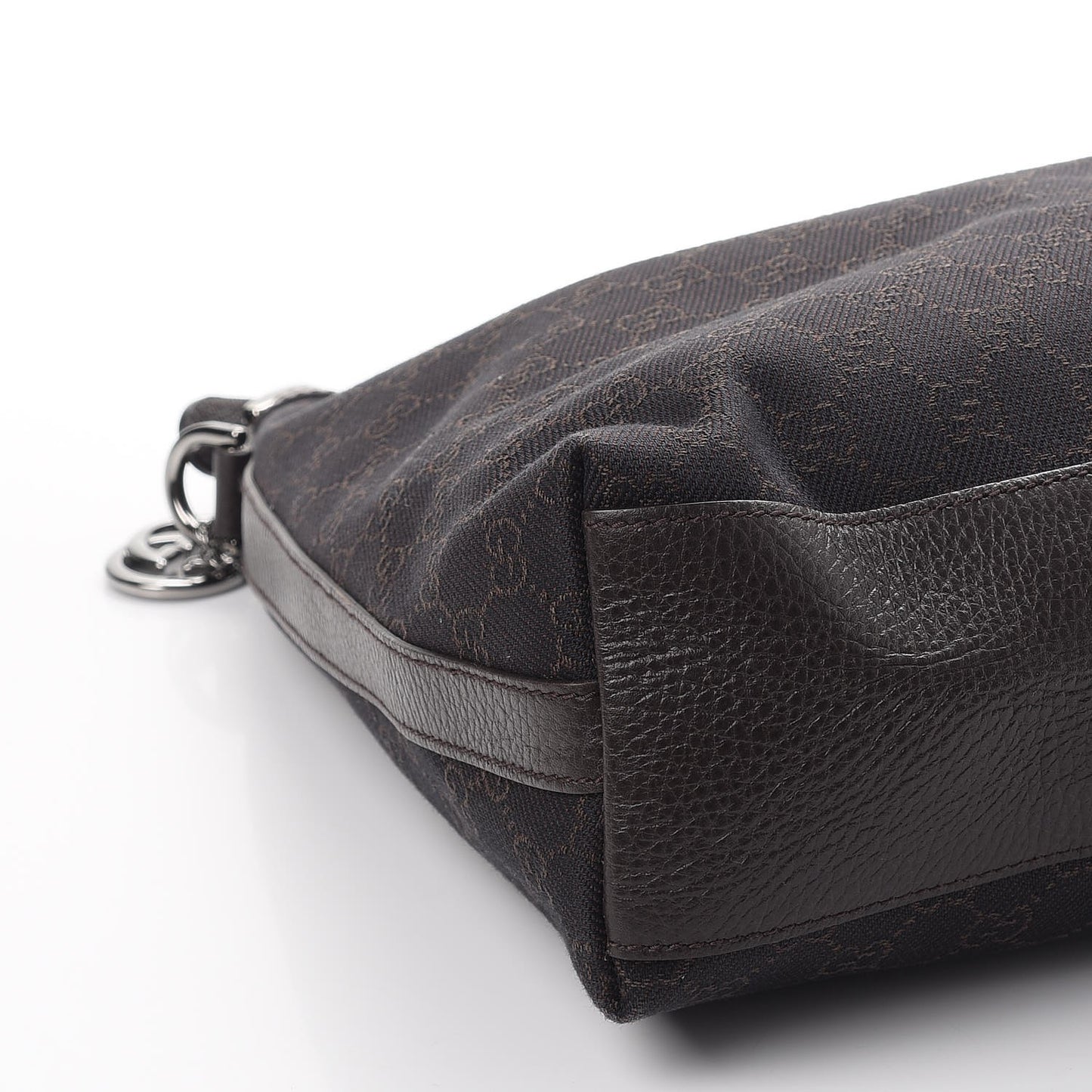 Monogram Hobo Dark Brown
