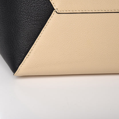 Louis Vuitton Calfskin Lockme Cabas Vanille Black 8 of 9
