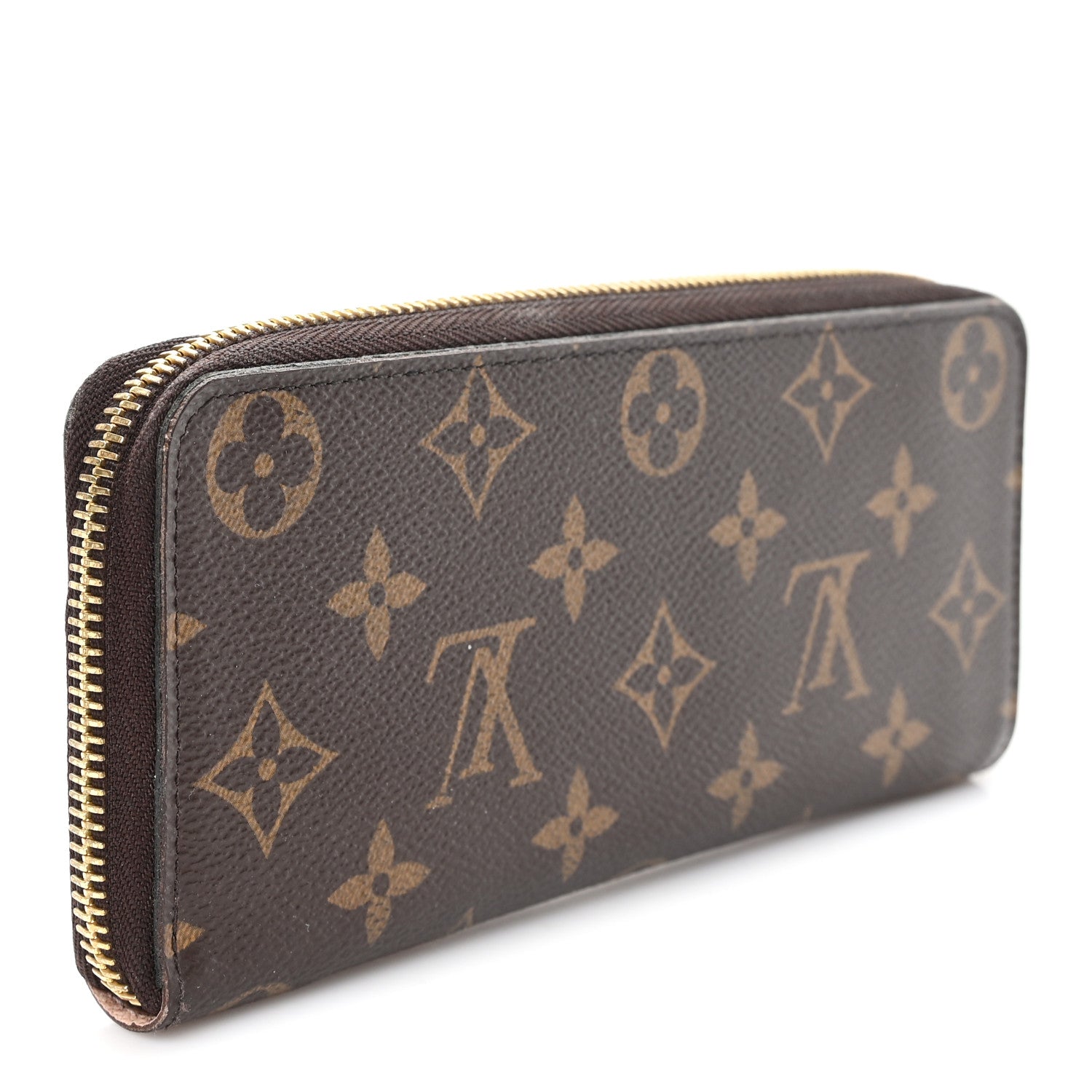 Louis Vuitton Monogram Clemence Wallet Rose Ballerine 3 of 7
