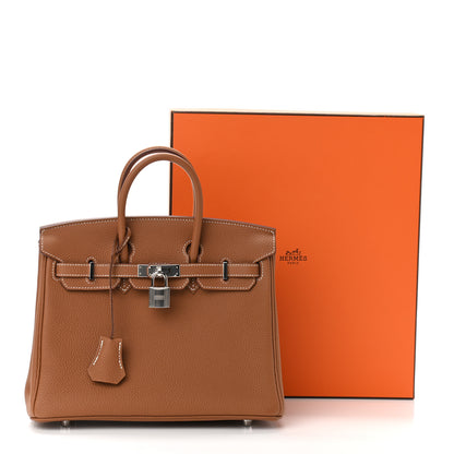Hermes Togo Birkin 25 Gold 11 of 11