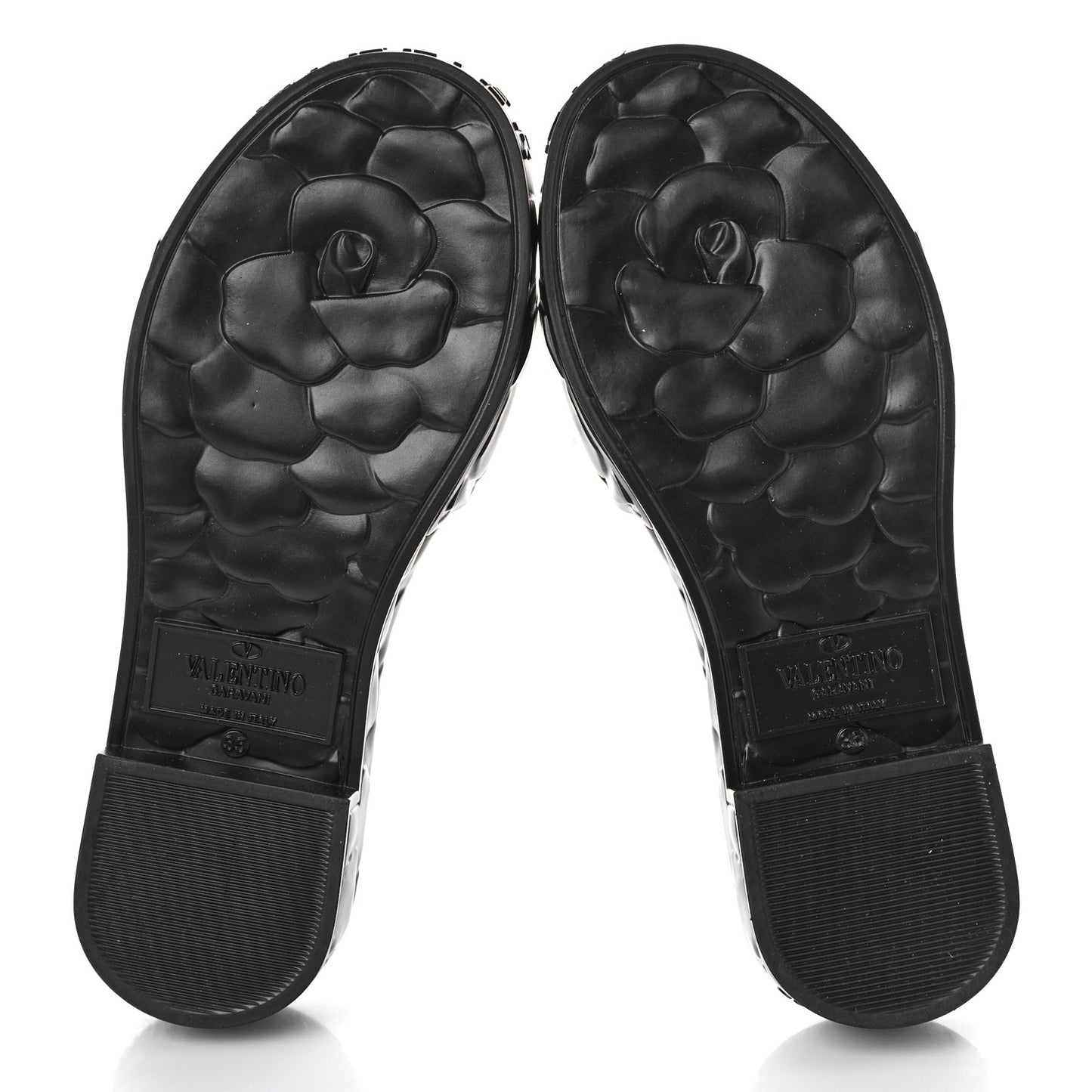 Rubber Atelier 03 Rose Edition 25/40mm Platform Slide Sandals 35 Black