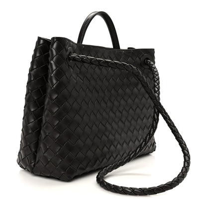 Bottega Veneta Nappa Intrecciato Medium Andiamo Shoulder Bag Fondant 2 of 9