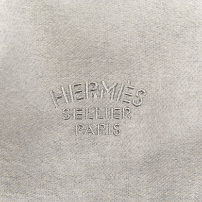 Hermes Cashmere Fringe Double Face Stole Scarf 4 of 5