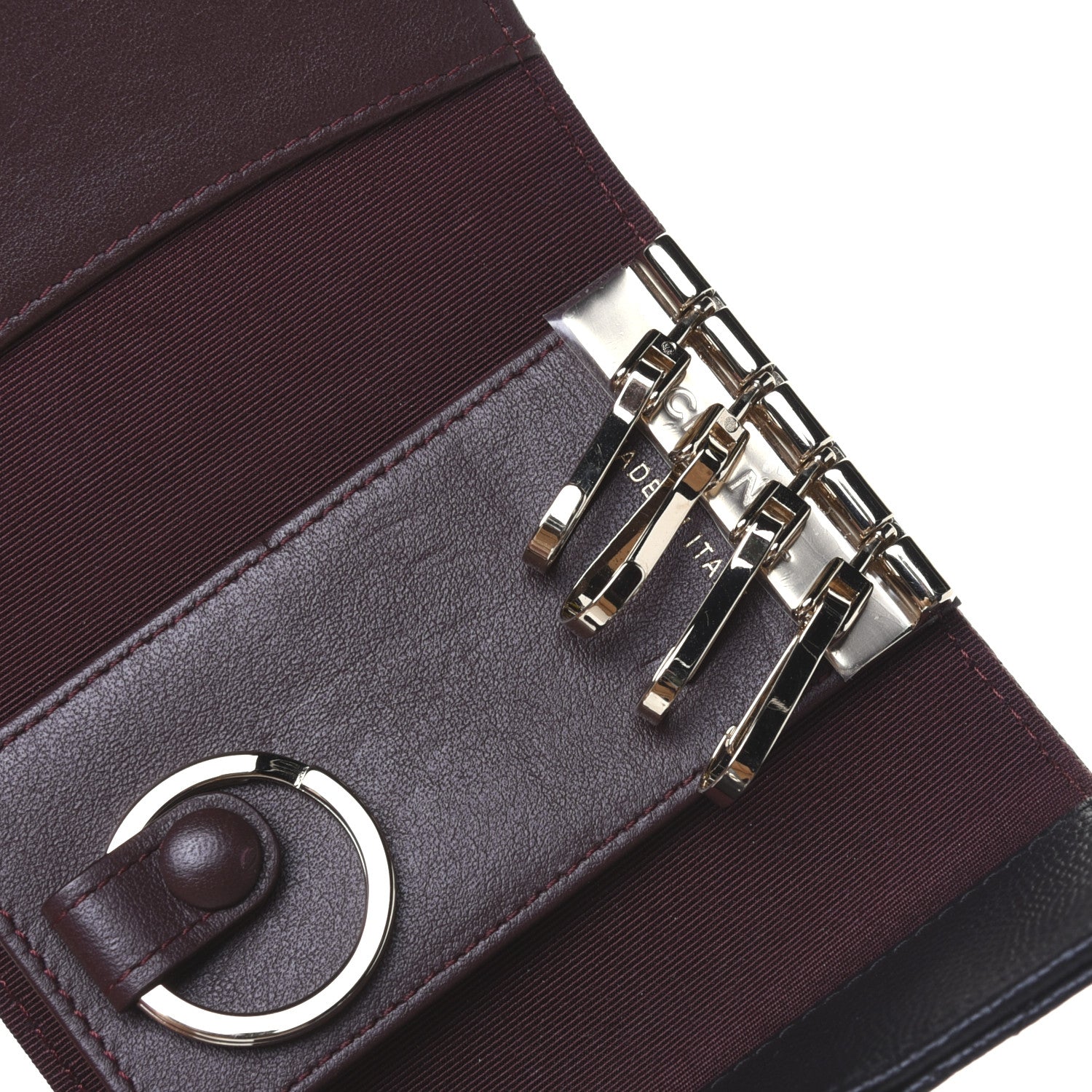 Chanel Caviar Quilted Classic 4 Key Holder Wallet Black 12 of 15