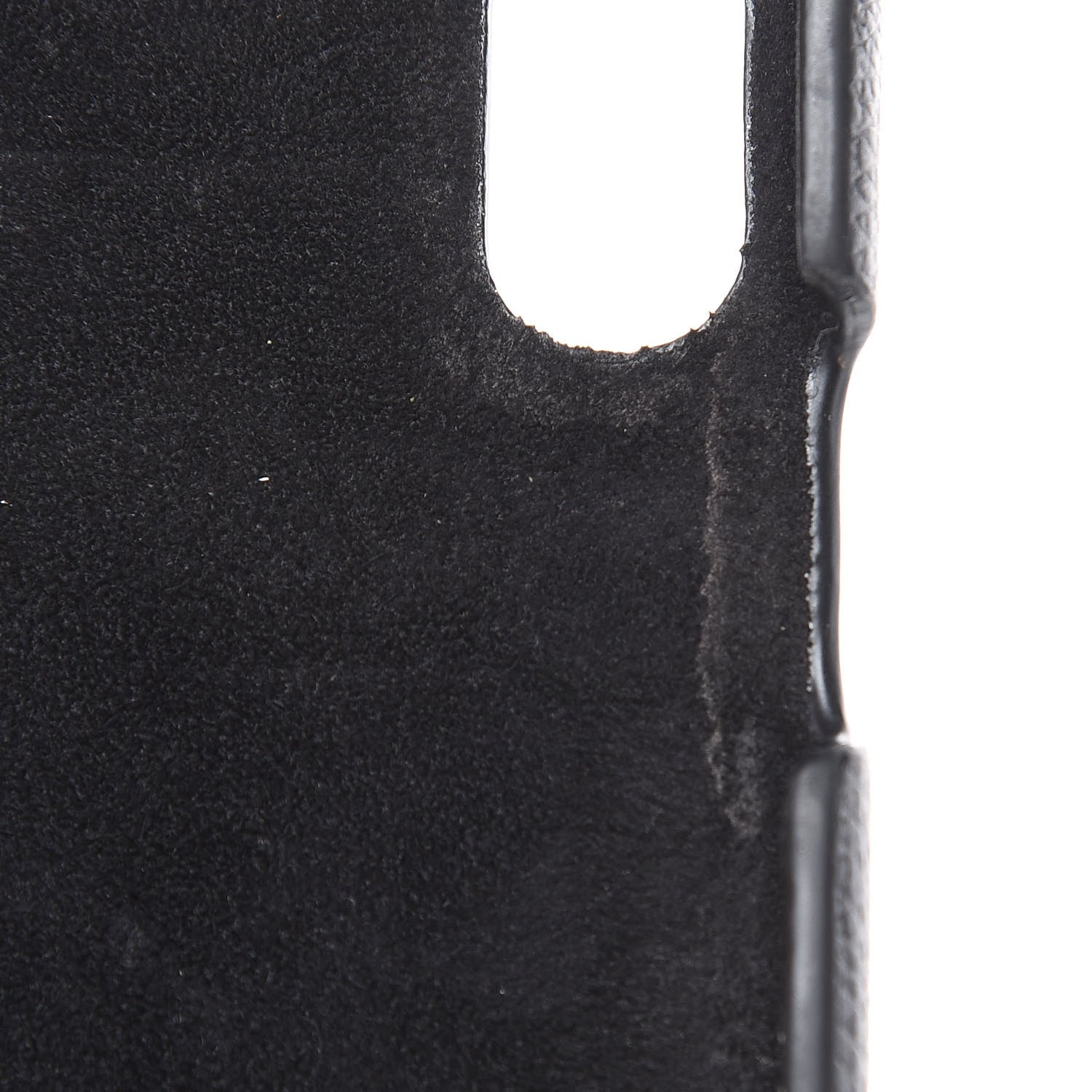 Christian Dior Grained Calfskin Saddle iPhone X Case Black 6 of 9