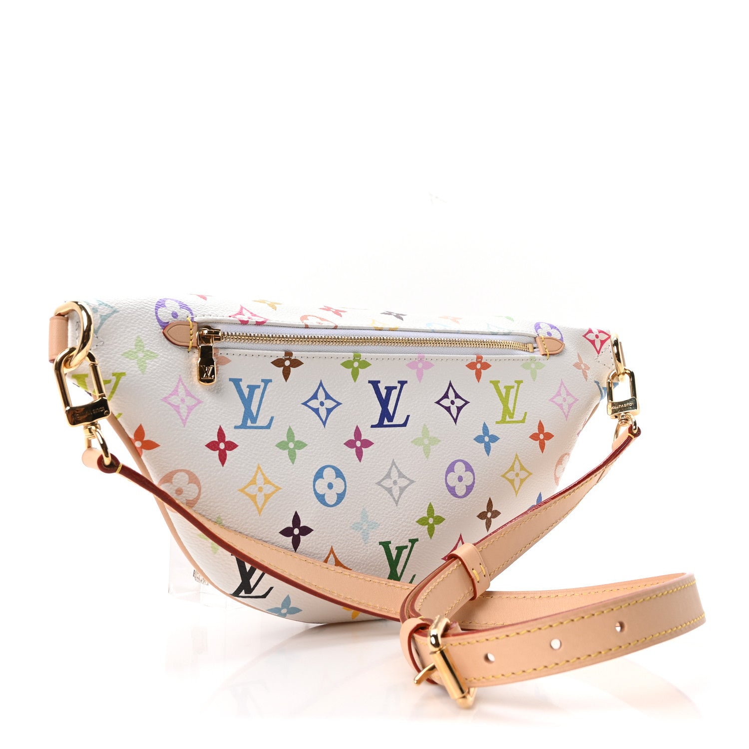 Louis Vuitton LV X TM Monogram Multicolor High Rise Bumbag White 3 of 11