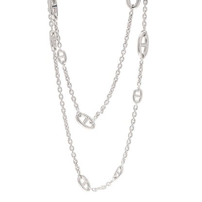 Hermes Sterling Silver Farandole Necklace 120 1 of 6