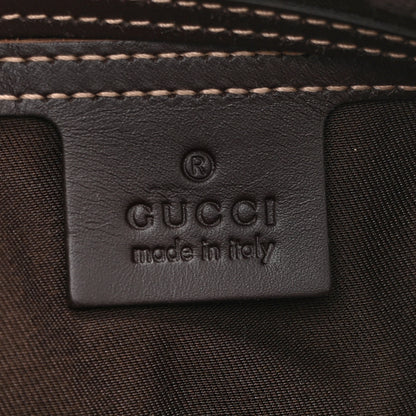 Gucci GG Supreme Monogram Belt Bag Dark Brown 6 of 10