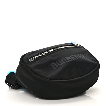 Burberry Econyl Logo Print Small Cannon Bum Bag Black 4 of 9