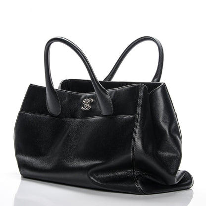 Chanel Caviar Medium Cerf Executive Shopper Tote Black 8 of 8