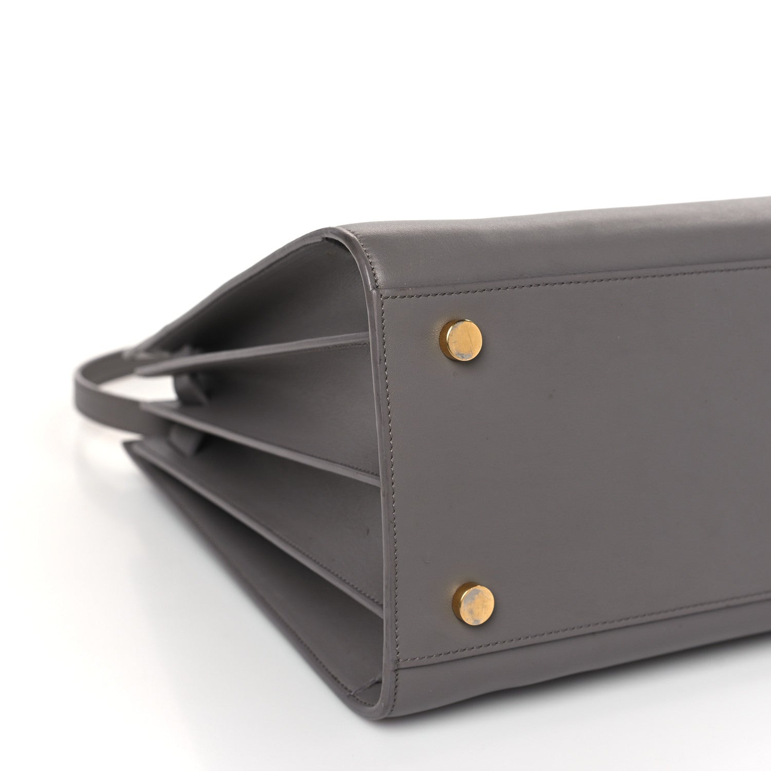 Saint Laurent Calfskin Small Sac De Jour Grey 8 of 9