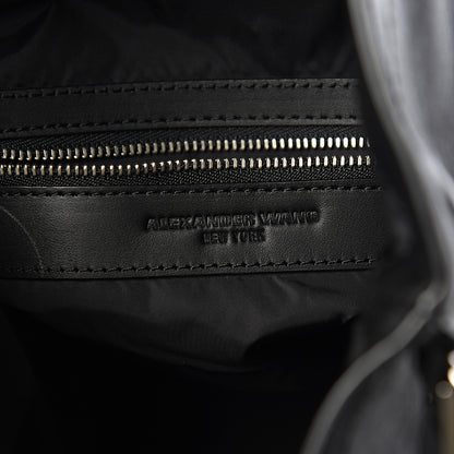 Alexander Wang Lambskin Attica Chain Dry Sack Bucket Bag Black 5 of 9