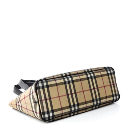 Burberry House Check Regent Tote Black 4 of 10