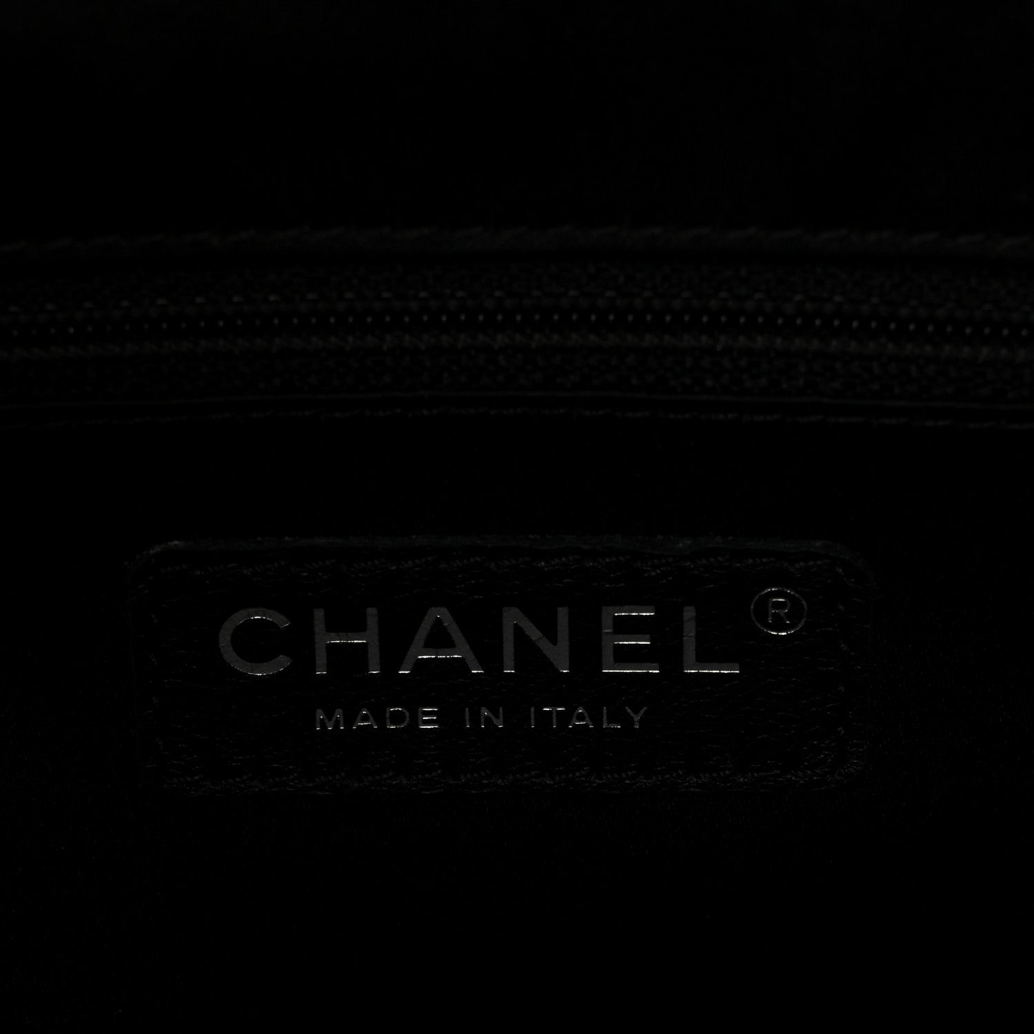Chanel Caviar Quilted XL Grand Shopping Tote GST Black 6 of 10