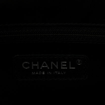 Chanel Caviar Quilted XL Grand Shopping Tote GST Black 6 of 10