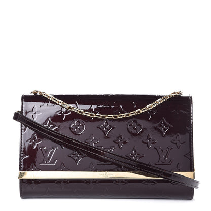 Louis Vuitton Vernis Ana Clutch Amarante 1 of 10