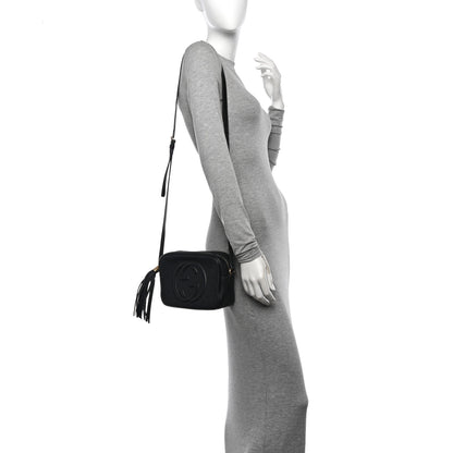 Gucci Pebbled Calfskin Small Soho Disco Bag Black 2 of 16