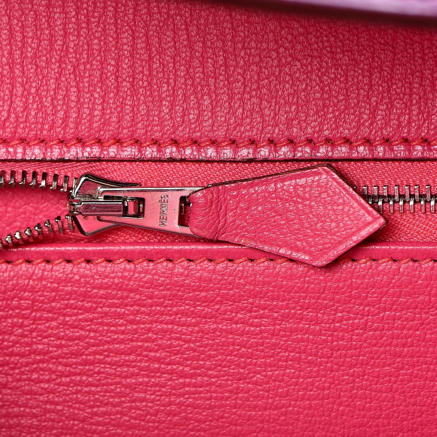 Chevre Mangalore Bi-Color Horseshoe Birkin 35 Ultraviolet Rose Tyrien