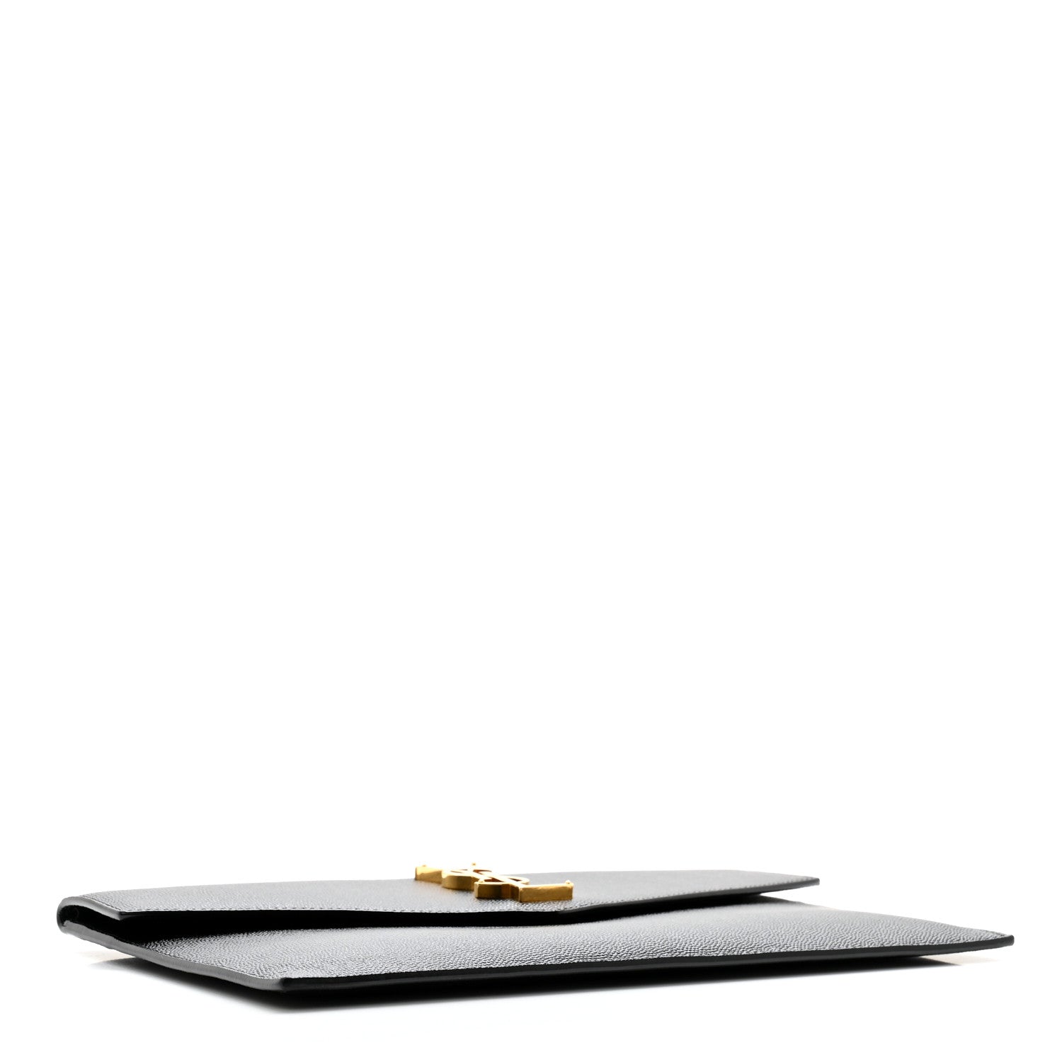 Saint Laurent SAINT LAURENT Grain De Poudre Uptown Pouch Black 4 of 7