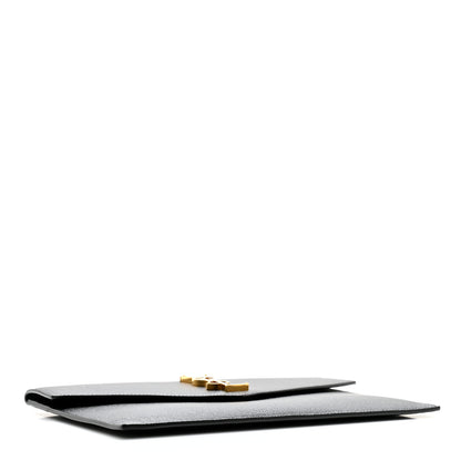 Saint Laurent SAINT LAURENT Grain De Poudre Uptown Pouch Black 4 of 7