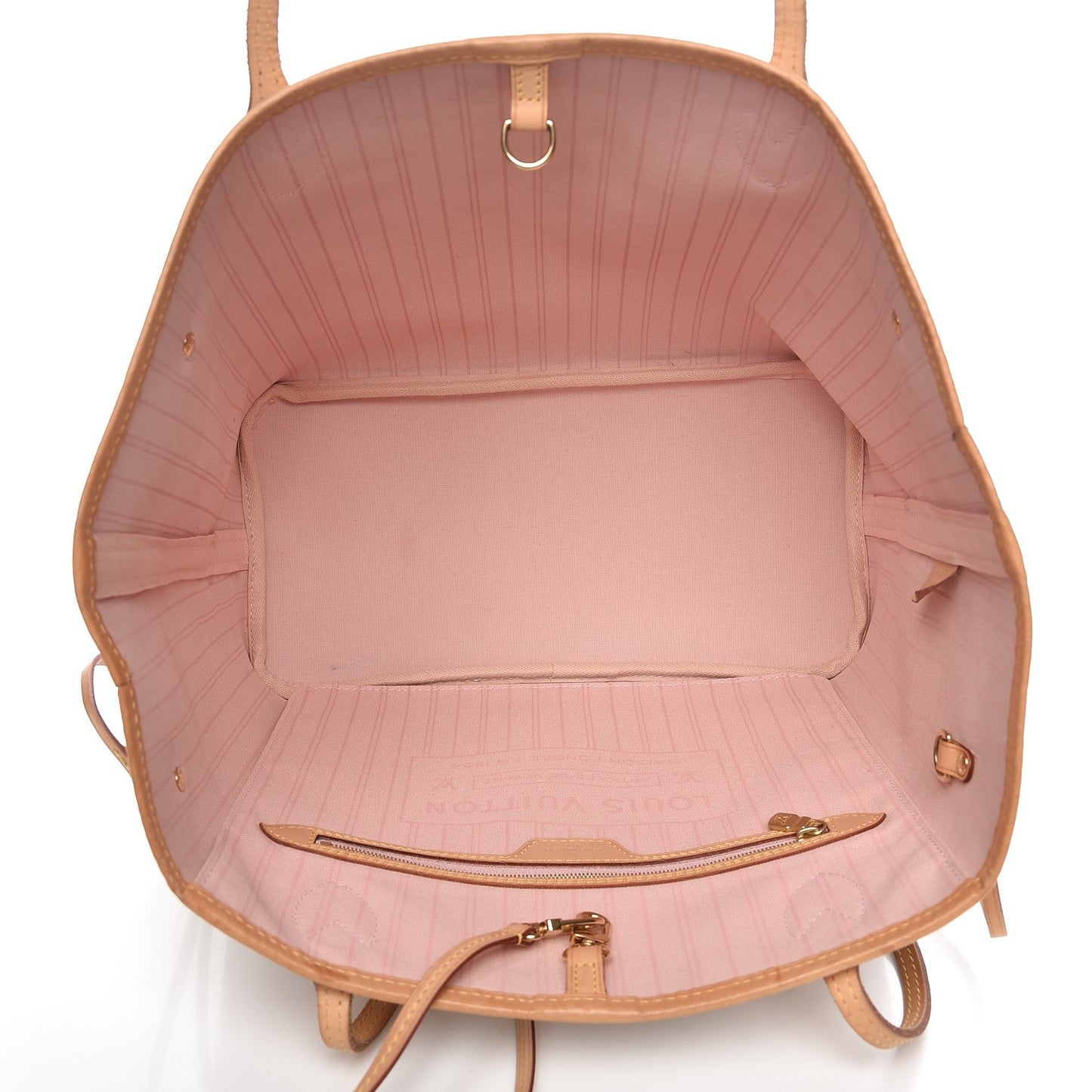 Damier Azur Neo Neverfull MM Rose Ballerine