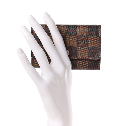 Louis Vuitton Damier Ebene Multicles 6 Key Holder Rose Ballerine 2 of 8