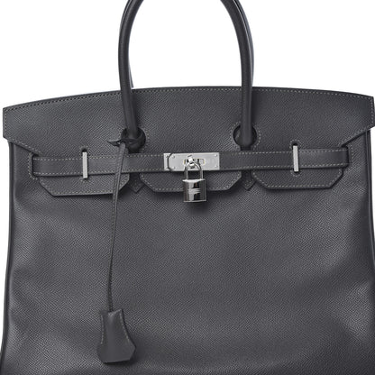 Hermes Epsom Birkin 35 Ardoise 34 of 36