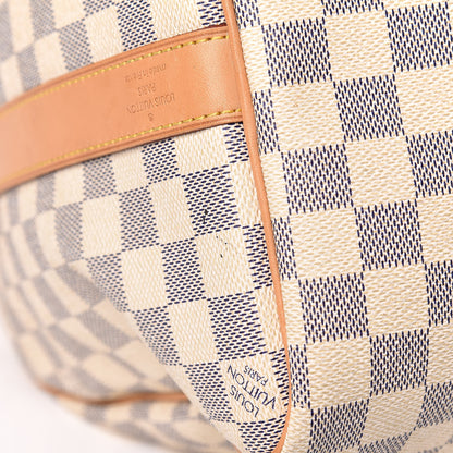 Louis Vuitton Damier Azur Keepall Bandouliere 45 13 of 14