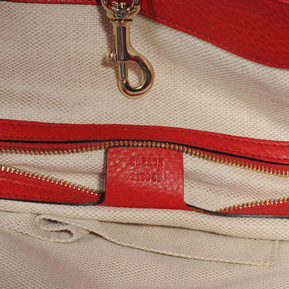Gucci Cellarius Calfskin Large Soho Working Tote Tabasco 7 of 7