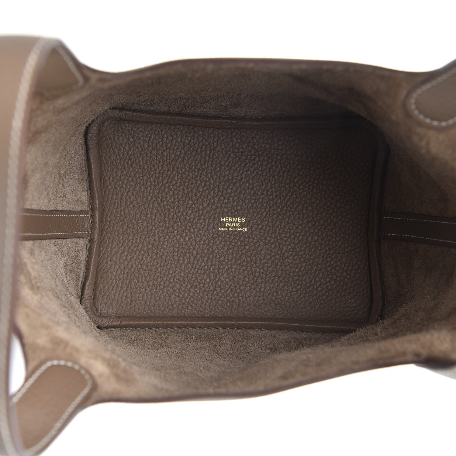 Hermes Taurillon Clemence Picotin Lock 18 PM Etoupe 5 of 9